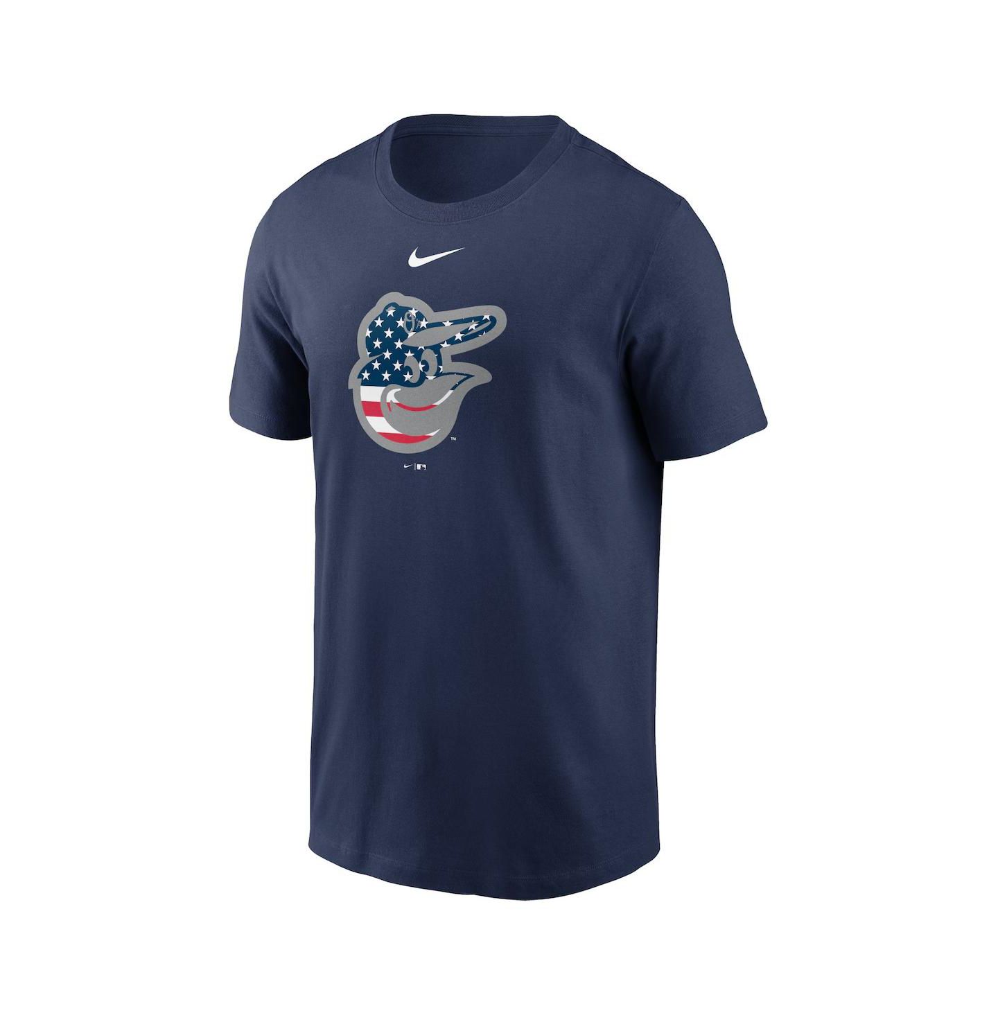 Мужская футболка Nike Navy Baltimore Orioles Americana — фото 2