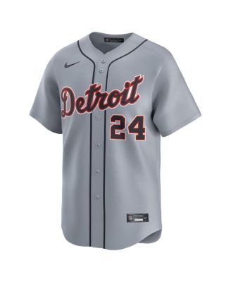 Nike Men's Miguel Cabrera Gray Detroit Tigers Road Limited Player