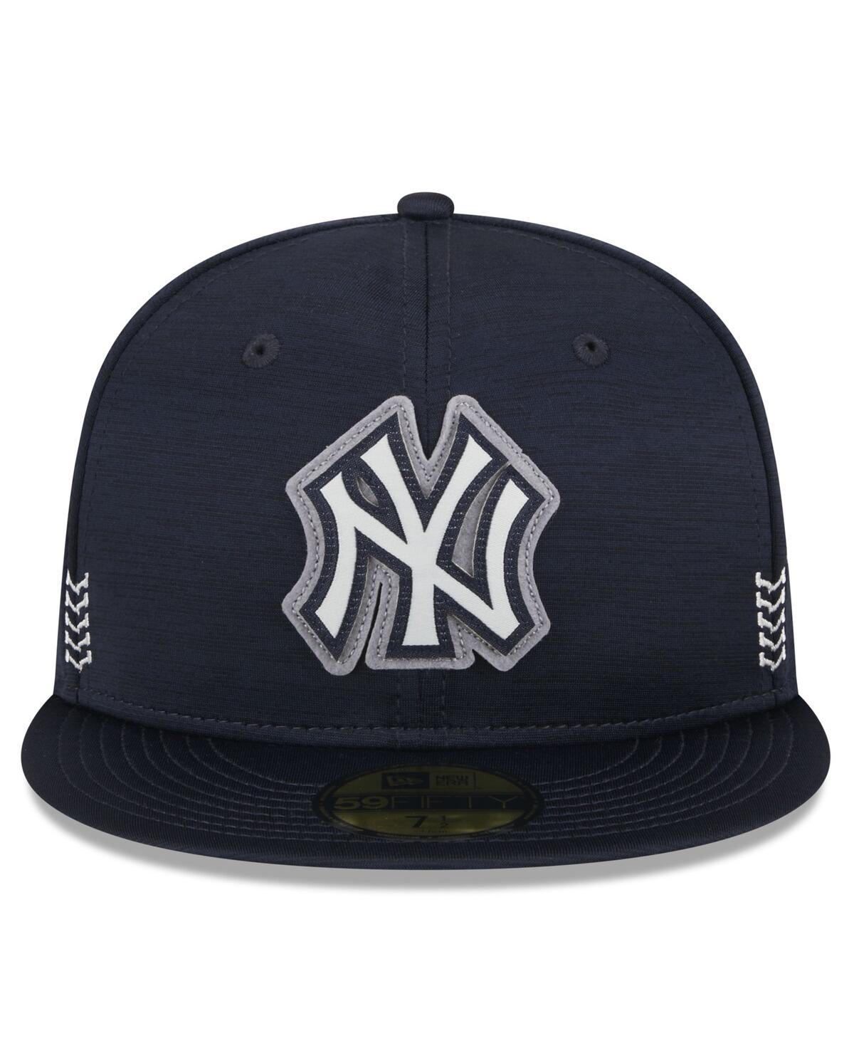 New Era Men'sNew York Yankees 2024 Clubhouse 59FIFTY Fitted Hat - Navy