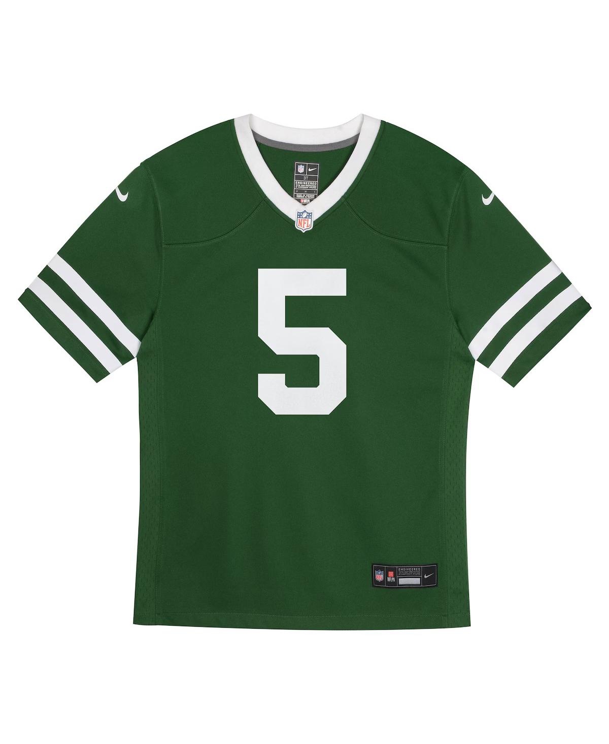 Nike Preschool Garrett Wilson LegacyNew York Jets Game Jersey - Green