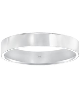 Flat Profile Comfort Fit Wedding Band in 14k Gold