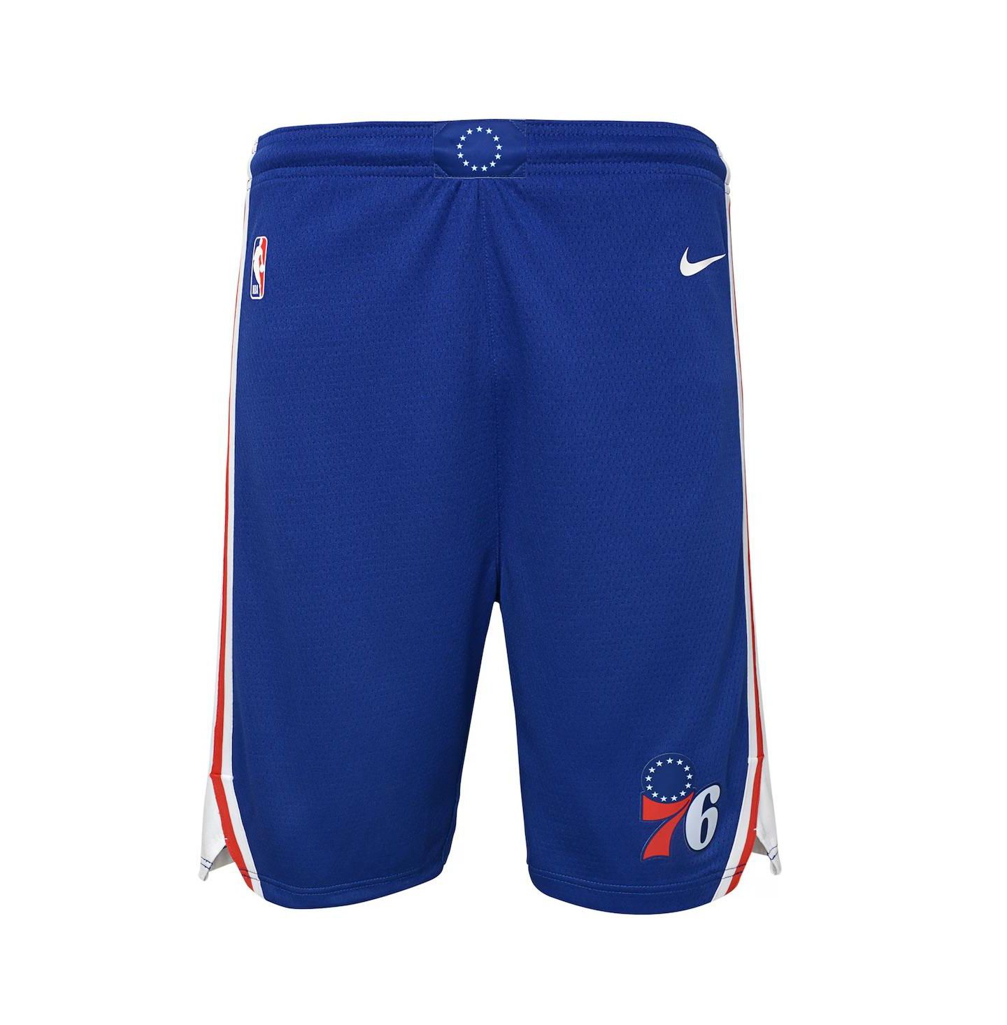 Детские шорты Outerstuff Nike Royal Philadelphia 76ers Swingman Performance Shorts – Icon Edition — фото 2