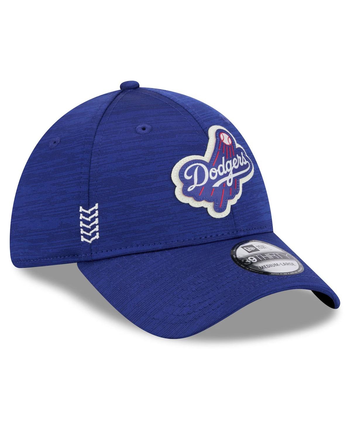New Era Men'sLos Angeles Dodgers 2024 Clubhouse 39THIRTY Flex Fit Hat - Royal