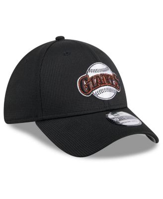 Men's Black San Francisco Giants 2024 Batting Practice 39THIRTY Flex Hat