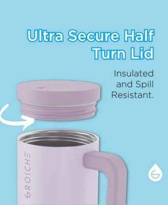 40oz Insulated Tumbler with Straw and Handle, 2pk