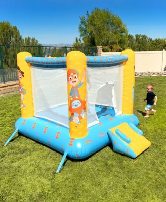 Moonbug Blippi Inflatable Bouncer with Slide