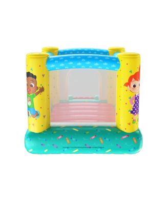 Moonbug Cocomelon Inflatable Bouncer with Slider