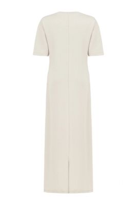 Women's Long Dress with Cutout Detail