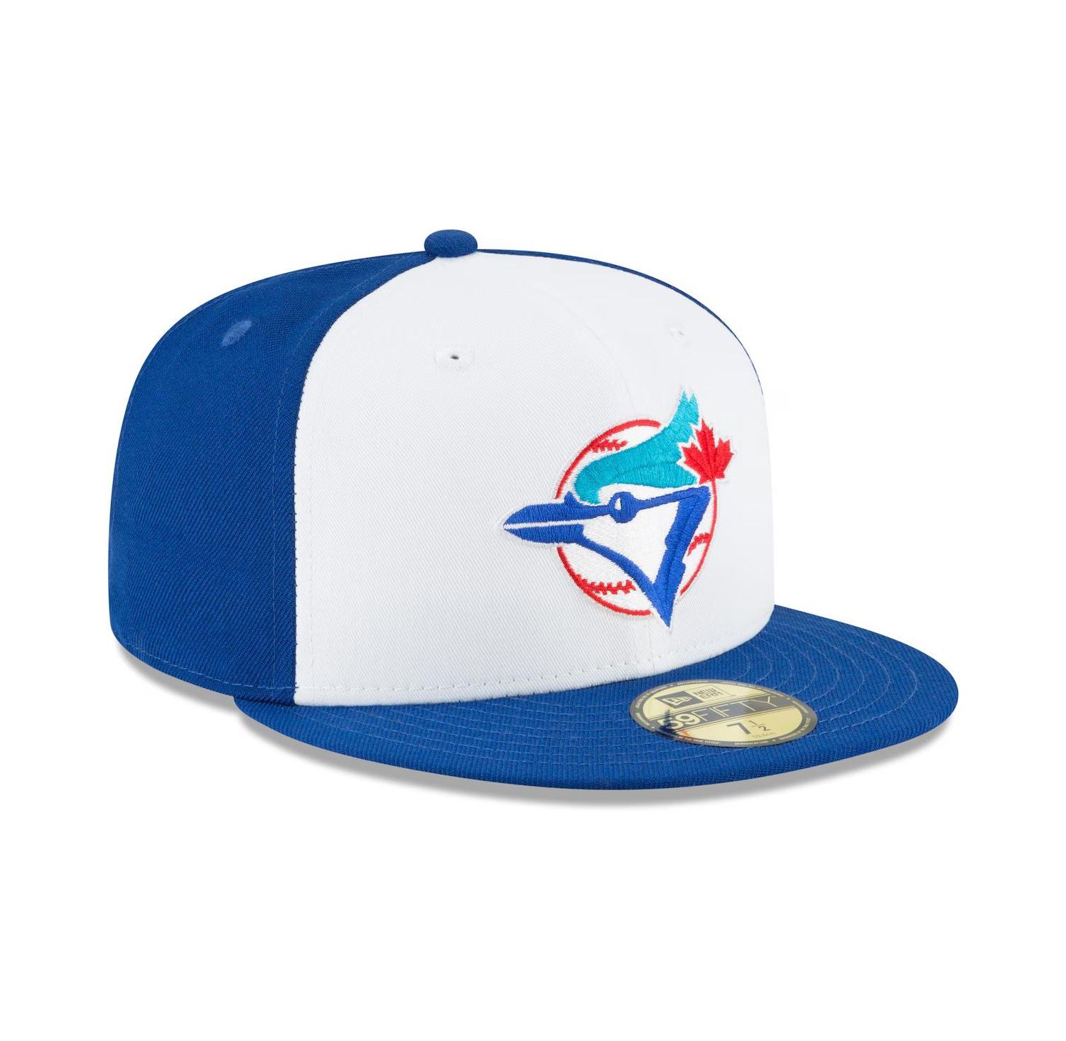 Men's White Toronto Blue Jays Cooperstown Collection Wool 59FIFTY Fitted Hat