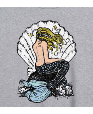 Trendy Juniors Mermaid Graphic Oversized Tee