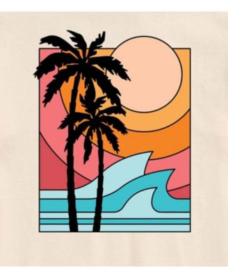 Trendy Juniors Palm Waves Graphic Tee