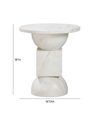 1 Pc. Marble Side Table