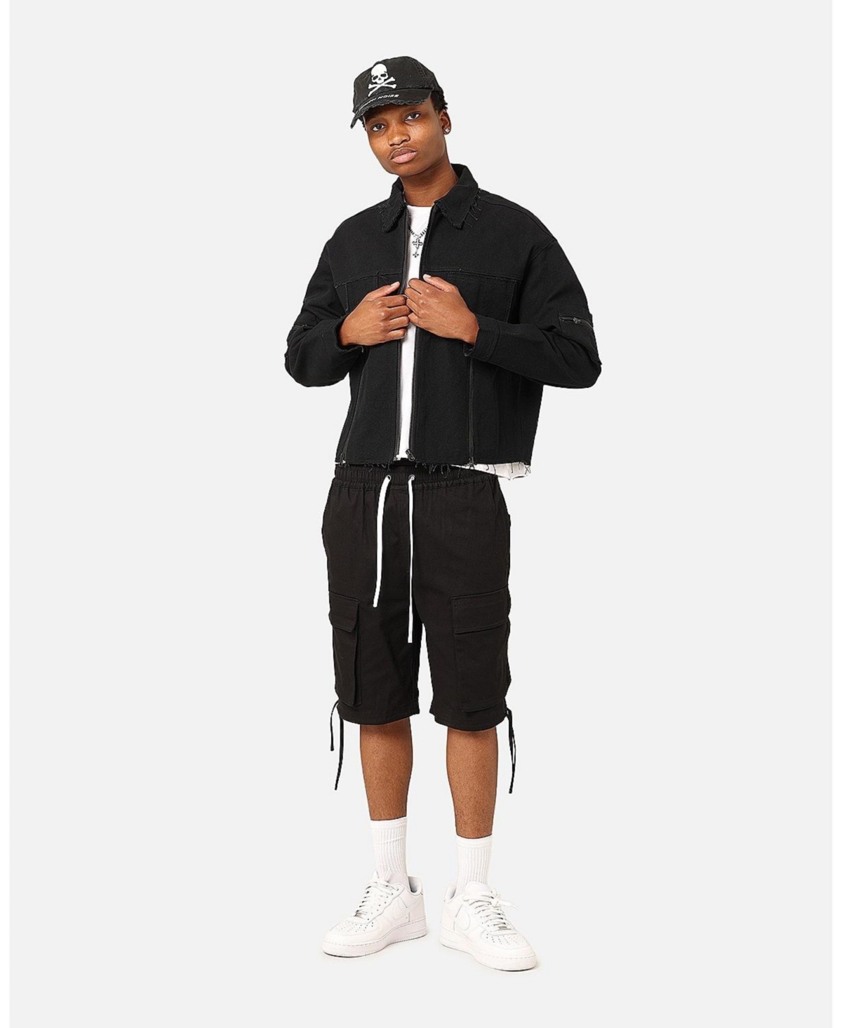Men's Dept Cargo Shorts - Black
