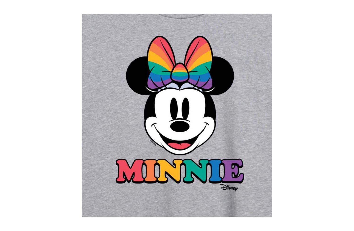 Trendy Juniors Minnie Mouse Pride Graphic Oversized Tee