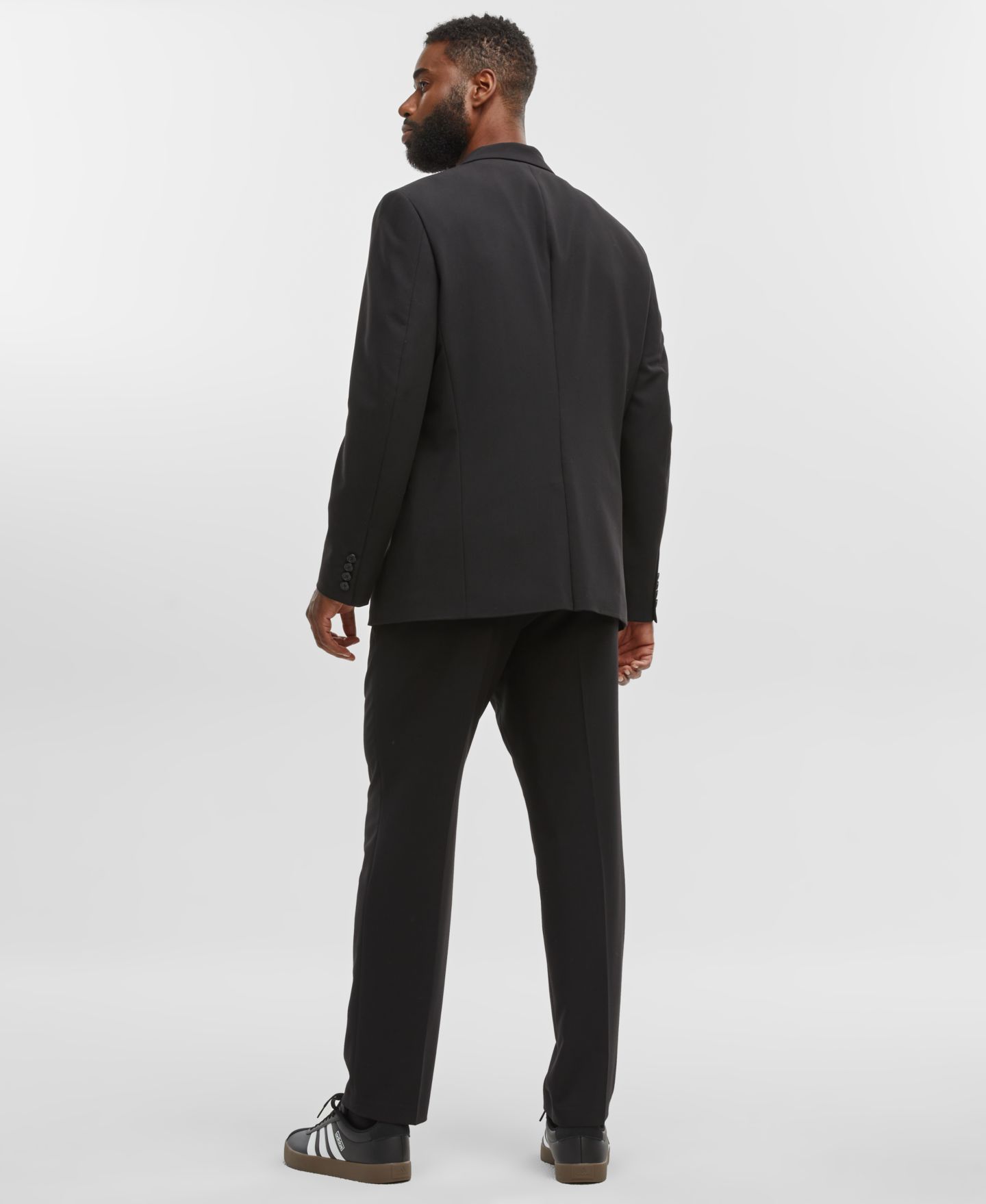 Мужские брюки Mode of One Slim-Fit Suit, цвет: Глубокий чёрный — фото 5