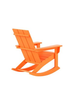 Modern Adirondack Outdoor Rocking Chair