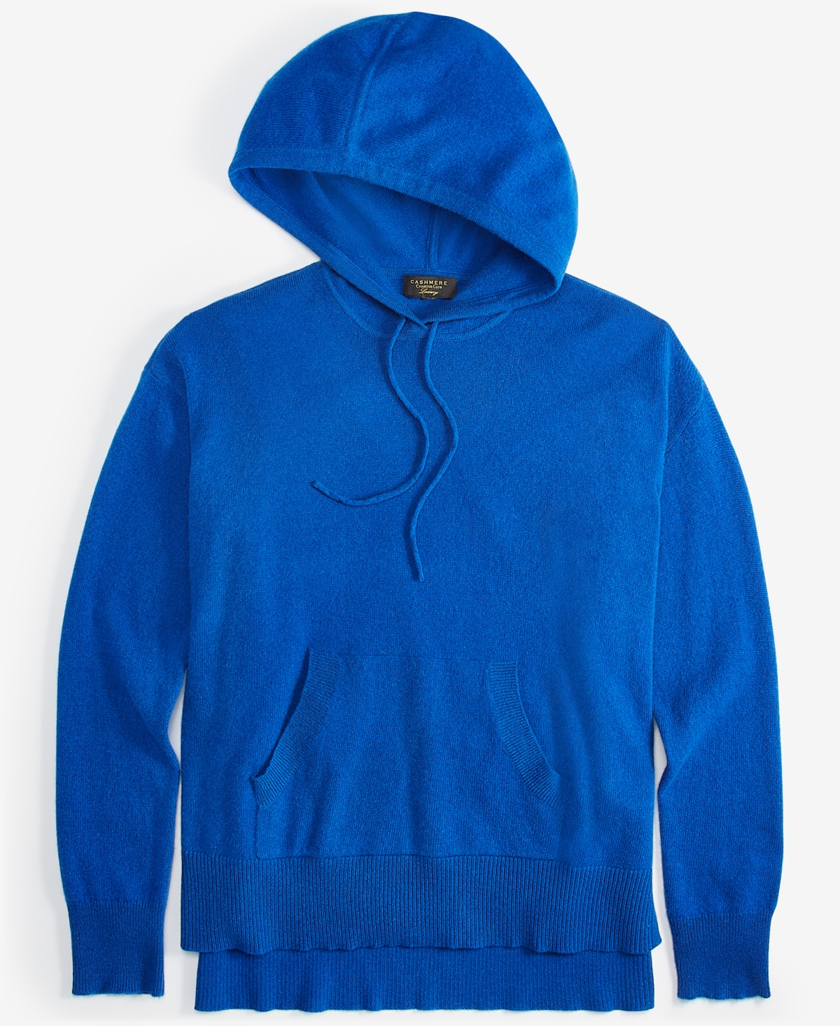 Charter Club Women's Petite Solid 100% Cashmere Hooded Sweater, Created for Macy's