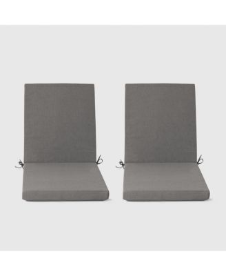Outdoor Chaise Lounge Cushions Set of 2, 74" x 22.5"