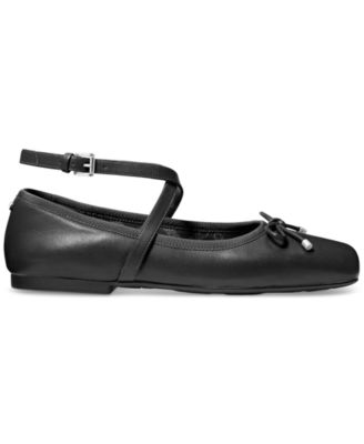 Michael Kors Women's Collette Flex Ankle-Strap Ballet Flats - Macy's