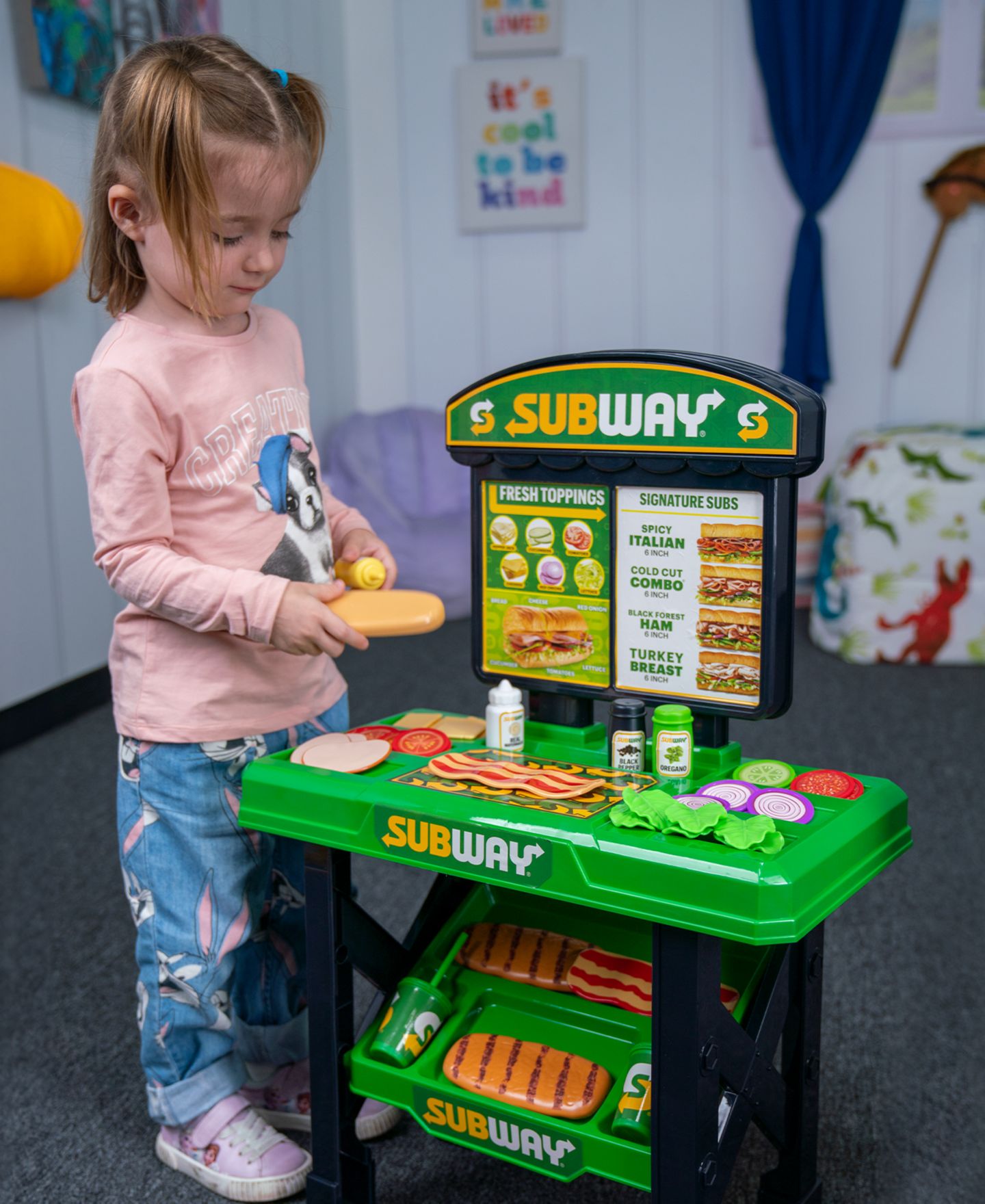Детский игровой набор World Tech Toys Subway Sandwich Maker Playset — фото 8