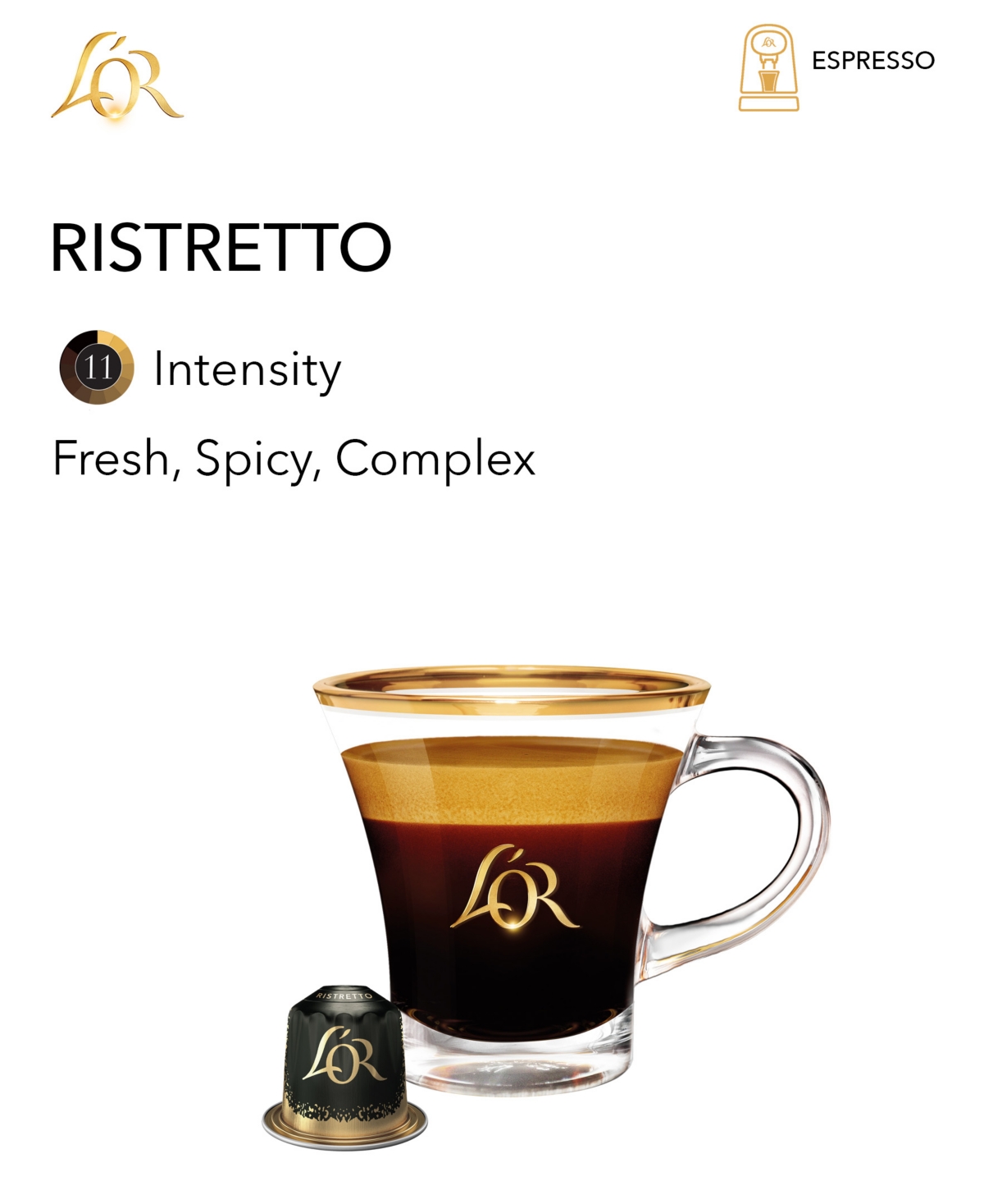 L'Or Coffee Espresso Dark Roast Favorites, Plus Peet's Coffee Medium Roast, 60 Capsule Count