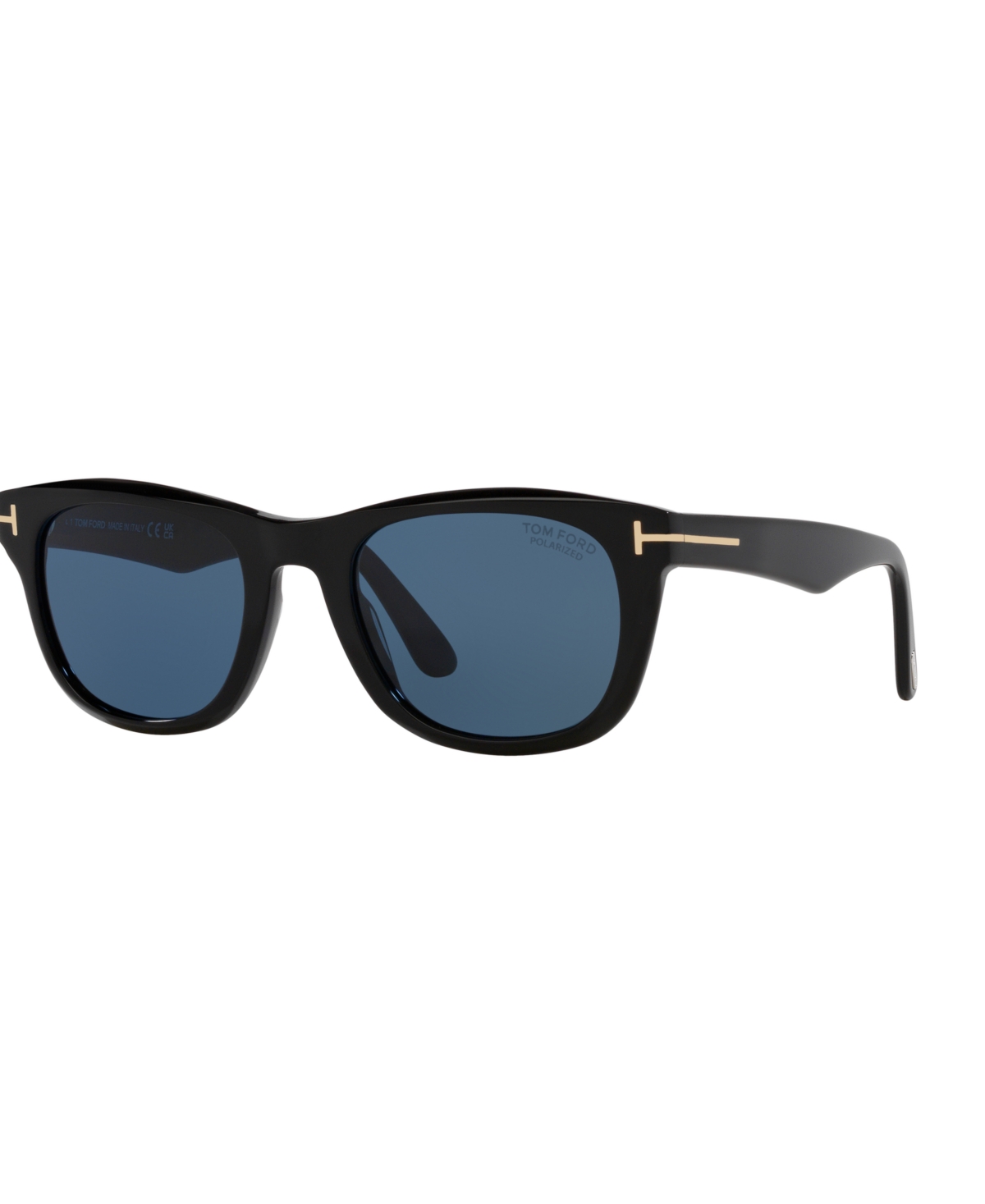 Men's Polarized Sunglasses, Kendel - Black Shiny