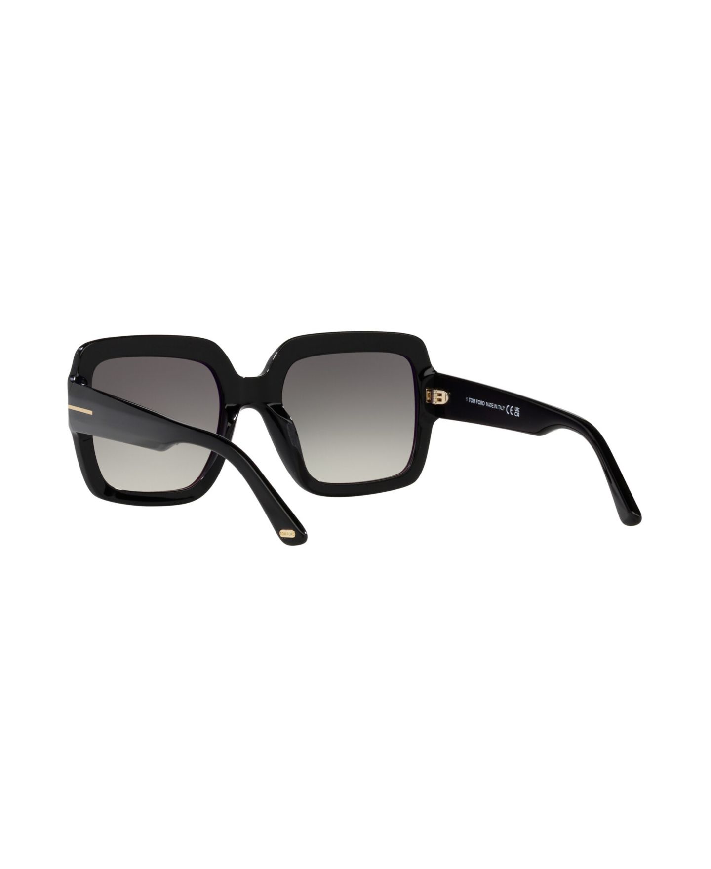 Женские солнцезащитные очки Tom Ford Sunglasses, Kaya, цвет: Чёрный блестящий — фото 8