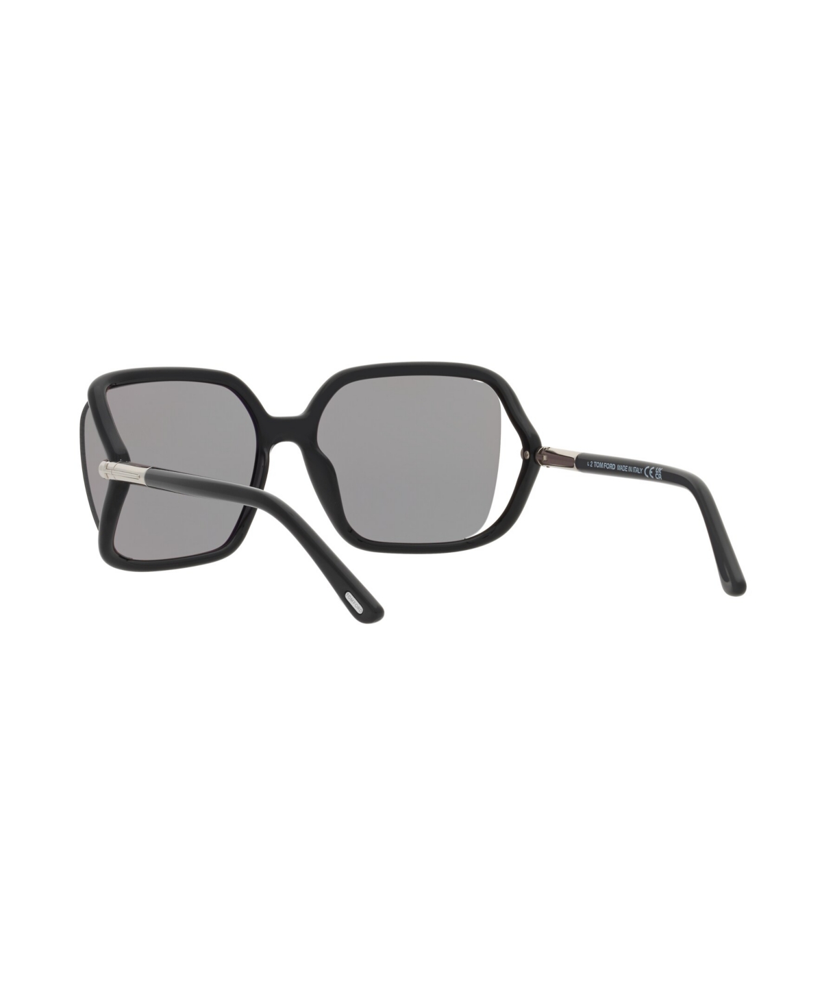 Tom Ford Woman Sunglass Solange In Black Shiny