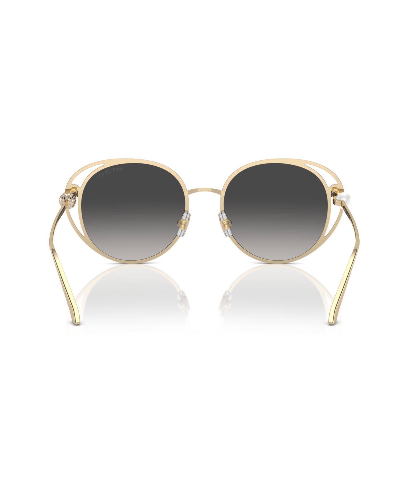 Женские солнцезащитные очки Jimmy Choo Sunglasses, JC4003HB, цвет: Серый — фото 4