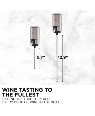Wine Aerator & Wine Dispenser with Extension Rod