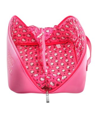 Hello Kitty Sanrio Quilted Travel Cosmetic Bag