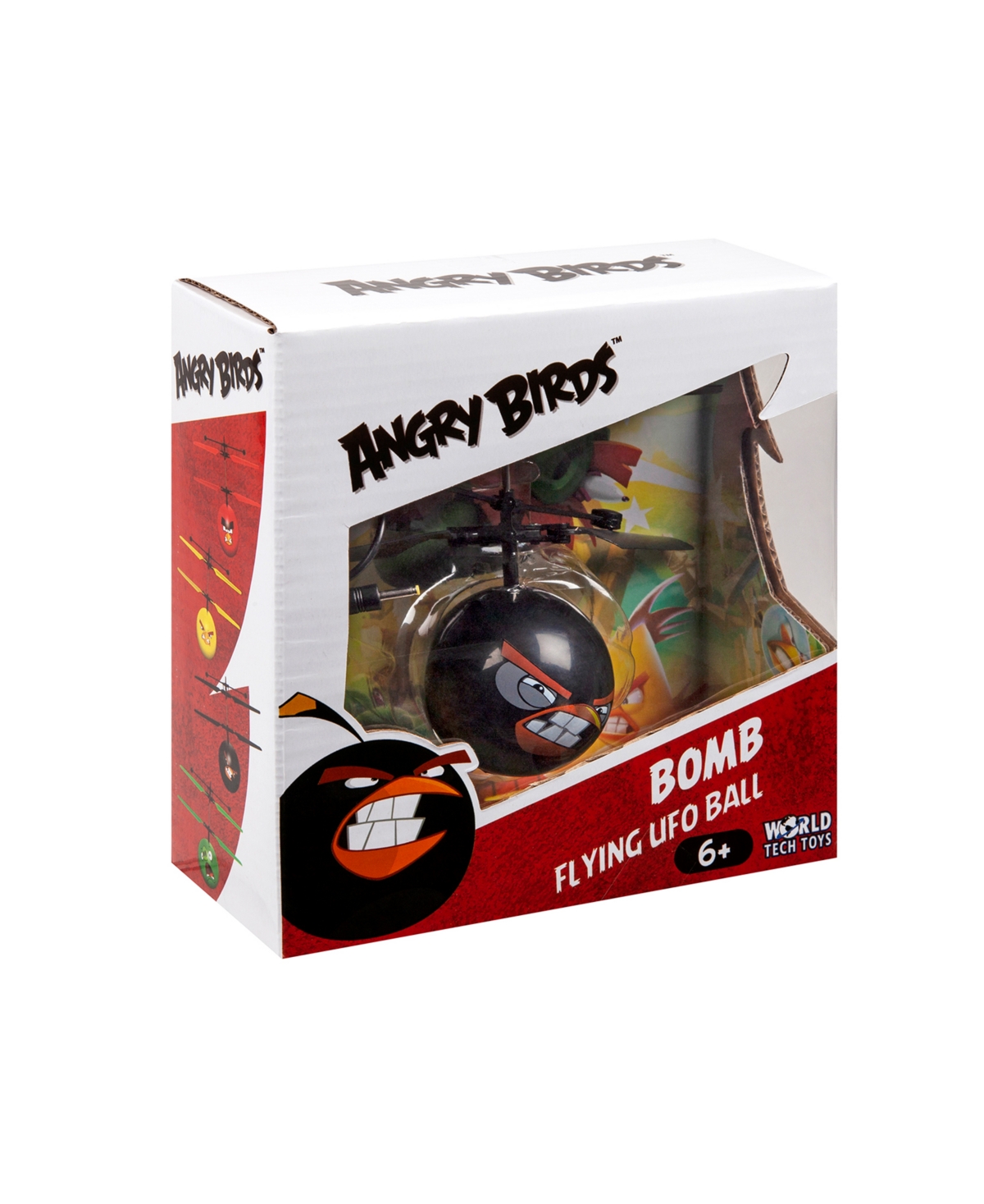 World Tech Toys Rovio Angry Birds Movie Bomb Ir Ufo Ball Helicopter In Multi