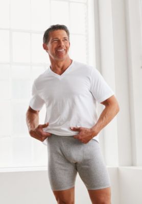 Big & Tall Cotton V-Neck Undershirt 3-Pack