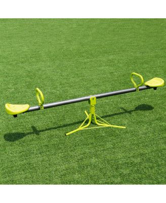 Kids Seesaw Swivel Children Teeter Totter Outdoor Play Set for 2 Children
