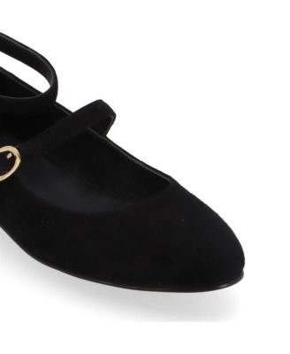 Women's Evelyn Leather Ballet Flats