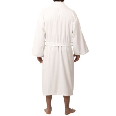 Pure Cotton Men Terry Cloth Bathrobe Super Absorbent Hotel Spa Robe
