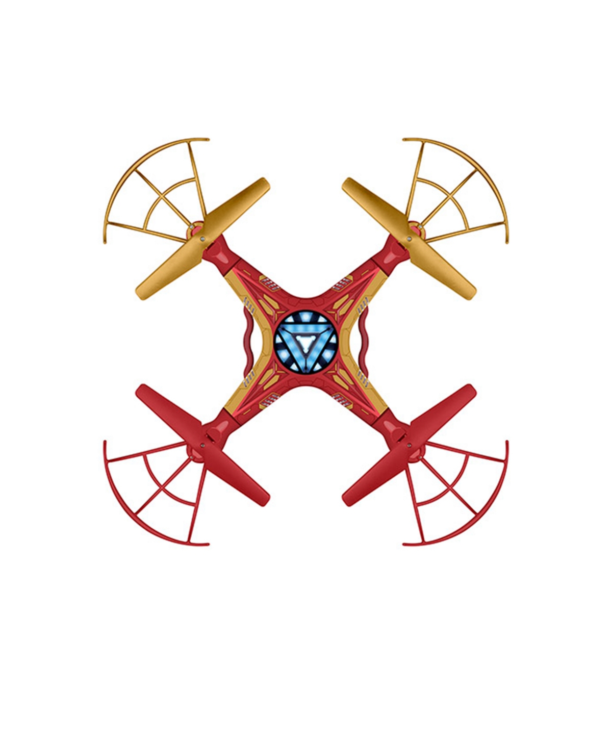 World Tech Toys Marvel Licensed Iron Man Sky Hero 2.4ghz 4.5ch Rc Drone In Multi
