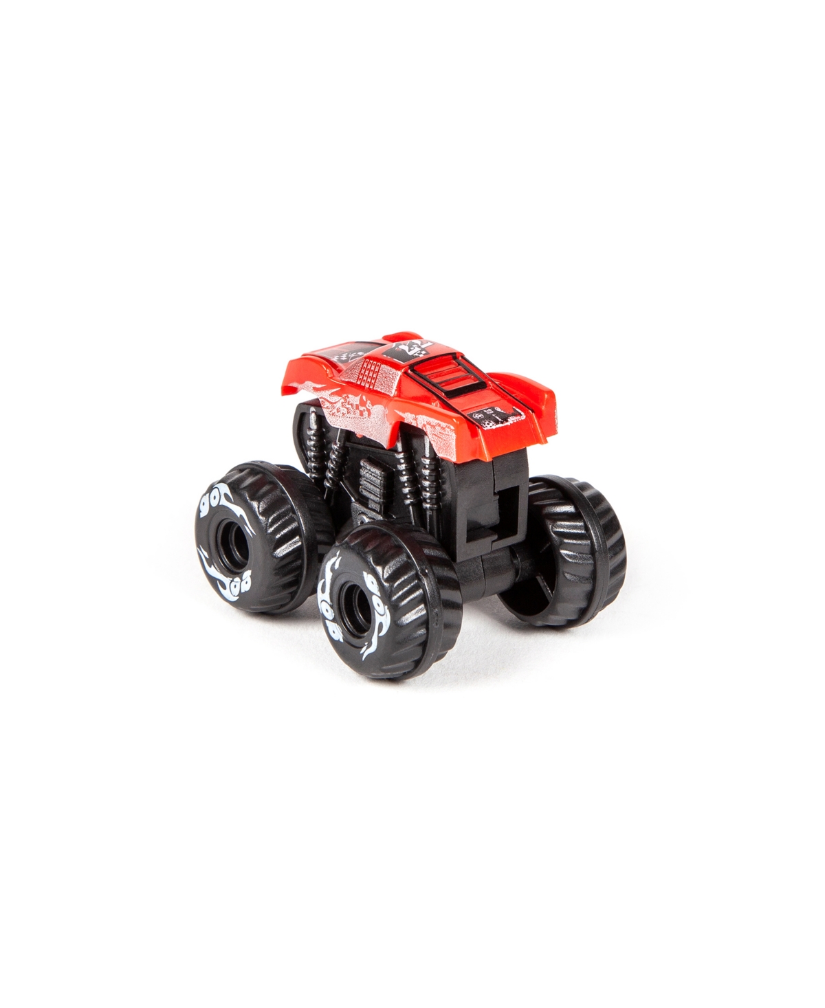 World Tech Toys Nano Monster Power Launchers Spring Key Launcher Mini Toy Truck 3 Pack In Multi