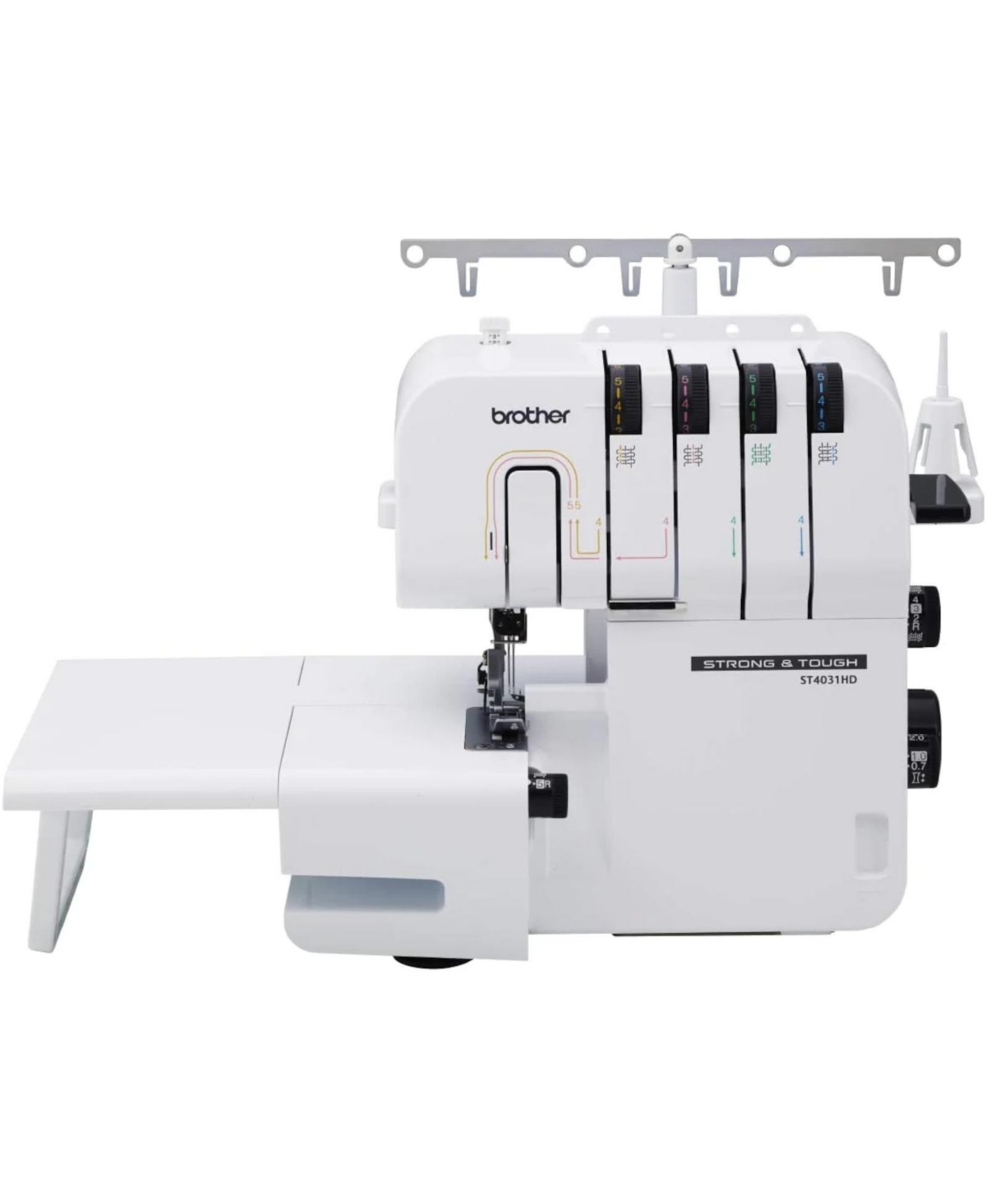 ST4031HD Strong and Tough Serger Machine - White
