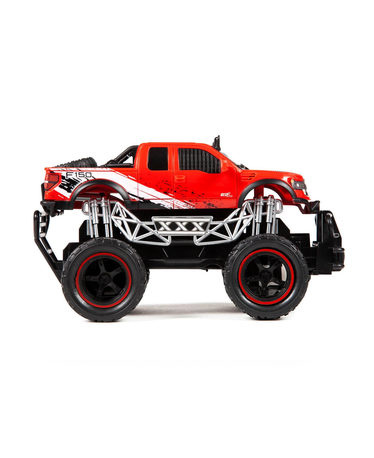 Детская игрушка World Tech Toys 1:24 Trail Attack Ford F-150 SVT Raptor Ready to Run Electric RC Truck, цвет: Разноцветный — фото 5