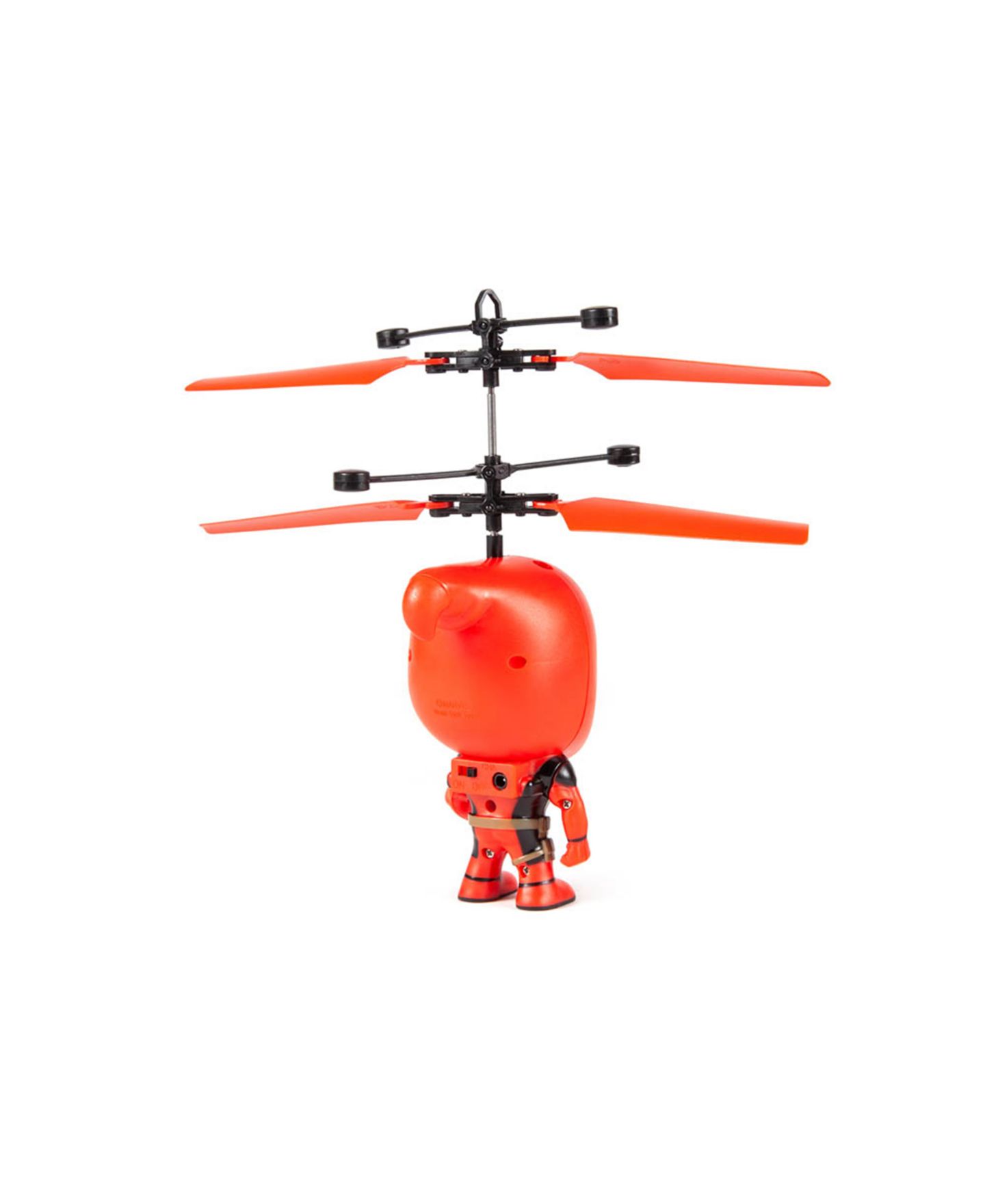 Детская игрушка World Tech Toys 3.5 Inch Marvel Deadpool Coaxial Rotor Flying Figure Helicopter — фото 3