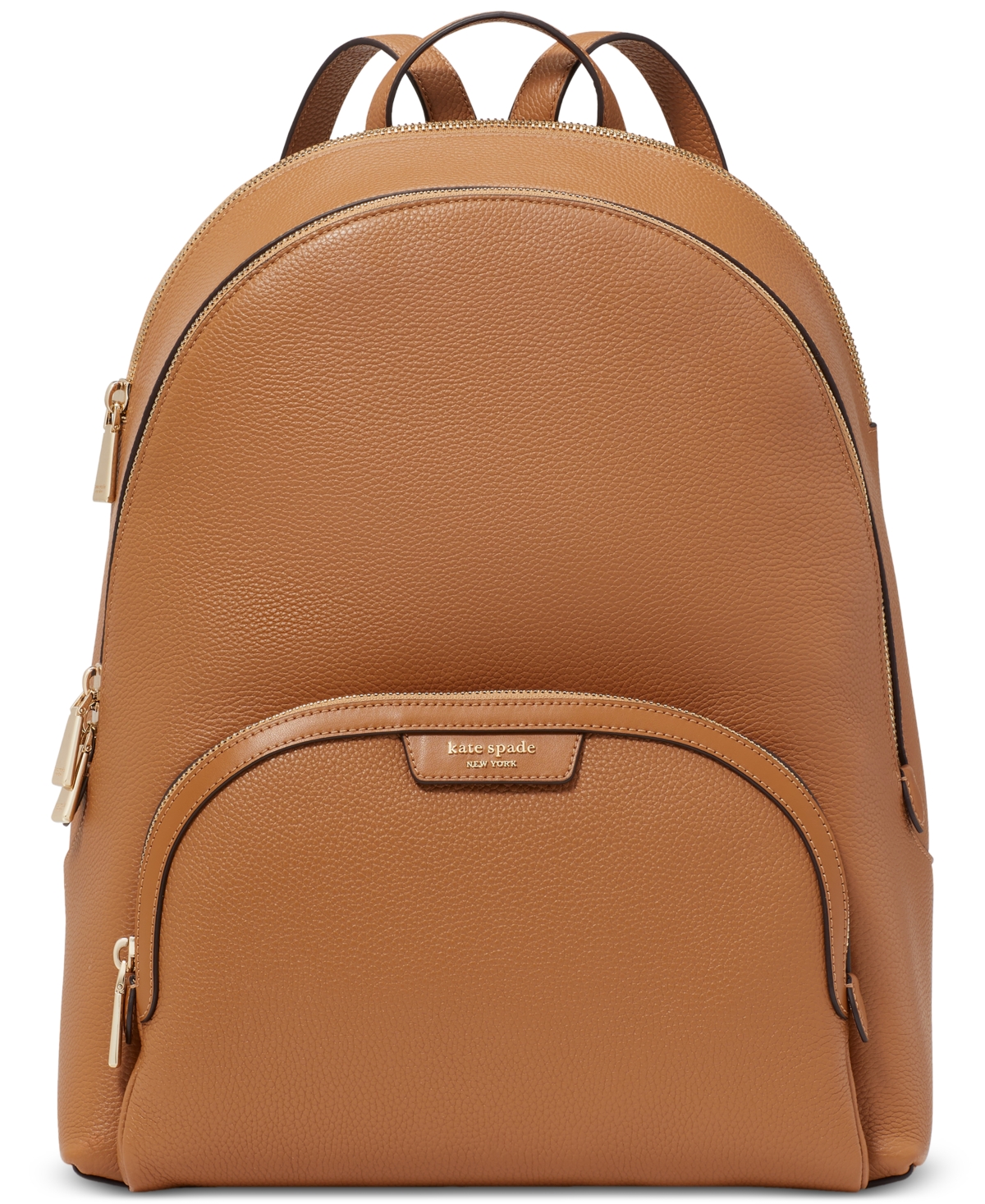 Hudson Pebbled Leather Large Backpack - Bungalow