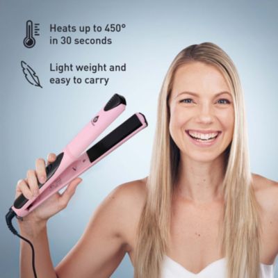Hair Styling Power Bundle: One Step Hair Dryer & Volumizer Brush, Professional Salon Quality Flat Iron Hair Straightener