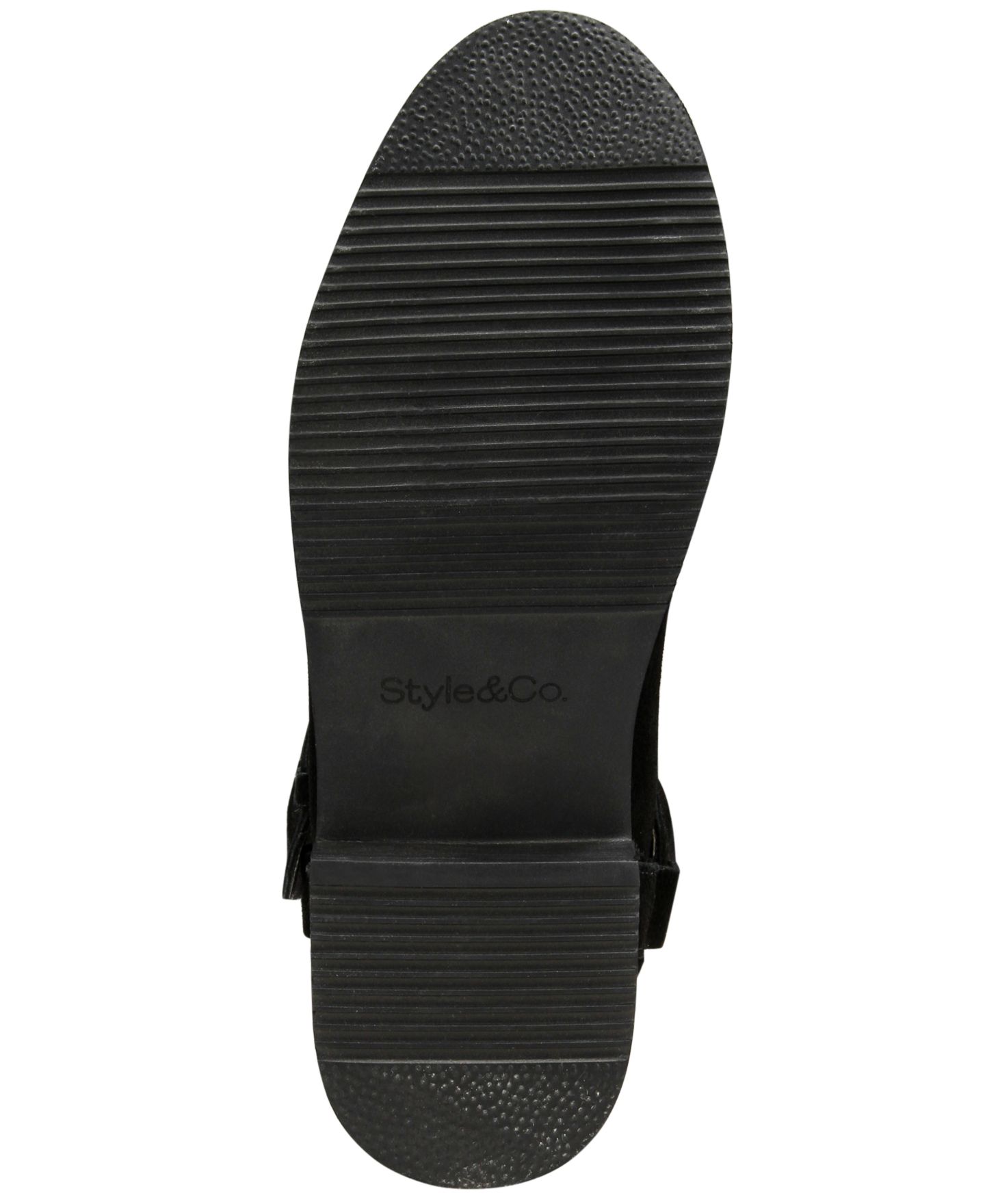 Женские ботинки Style & Co Korri Pull-On Buckled Winter Booties, цвет: Чёрный — фото 4