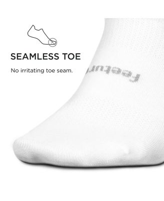 Men's High Performance Ultra Light Ankle Sock - No Show Socks for Women & Men with Heel Tab