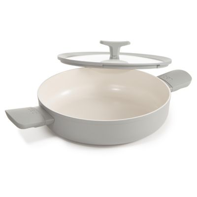 Balance Non-stick Ceramic Saute Pan 10.25", 3.1qt. With Glass Lid, Recycled Aluminum