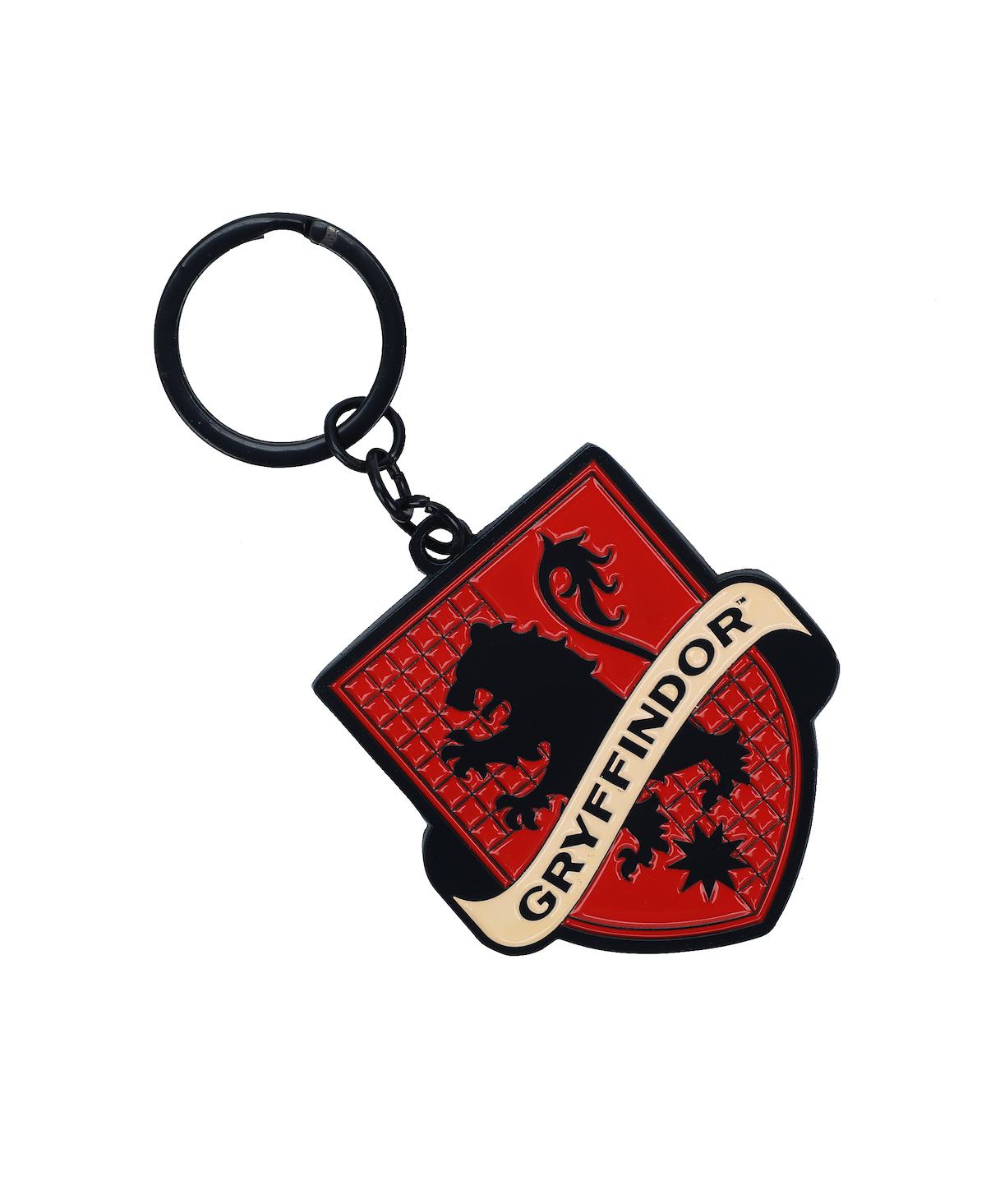Gryffindor Crest Enamel Filled Keychain - Multicolored
