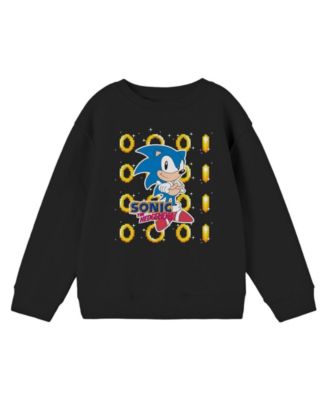Boys Golden Rings Black Long Sleeve Shirt