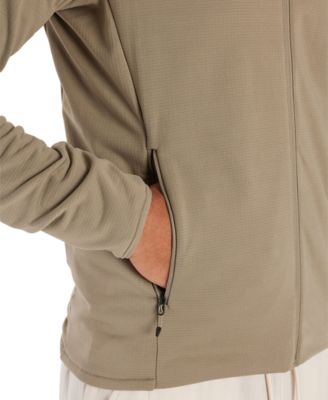 Leconte Fleece Zip Front Track Jacket