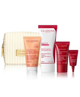 Clarins - FREE 5-Pc. gift with $75  purchase (A $113 Value)